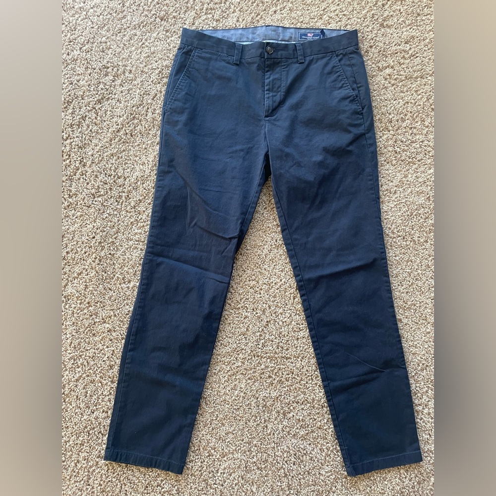 Men's White Vineyard Vines Stretch Breaker Pants